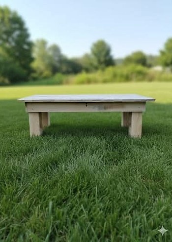 Ahşap Bride To Be Masası - Görsel 2