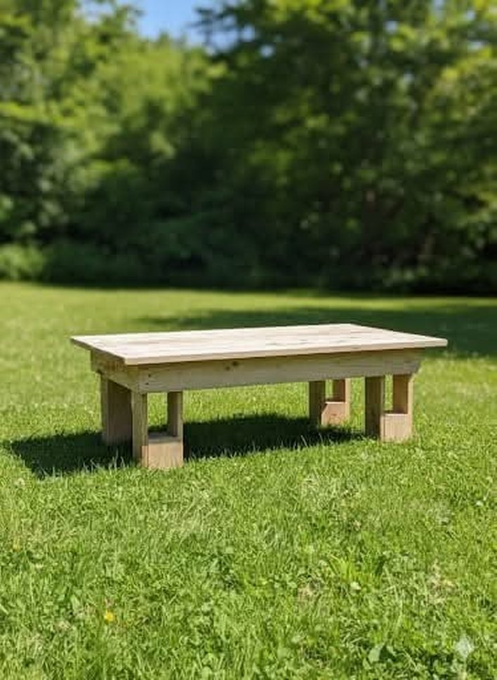 Ahşap Bride To Be Masası - Görsel 3