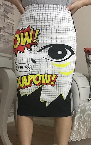 Sateen marka kalem etek