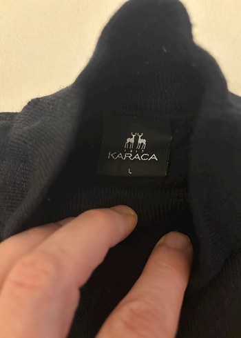 Siyah Balıkçı Yaka erkekTriko - Görsel 3