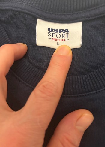 Erkek Lacivert Kısa Kollu Sweatshirt - Görsel 3