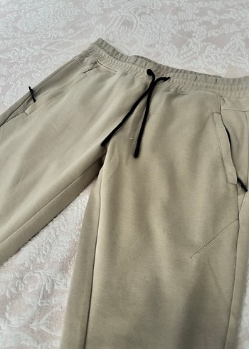 Fermuarlı Bej erkek Eşofman Altı #pull &bear - Görsel 2