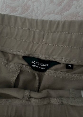 Fermuarlı Bej erkek Eşofman Altı #pull &bear - Görsel 4