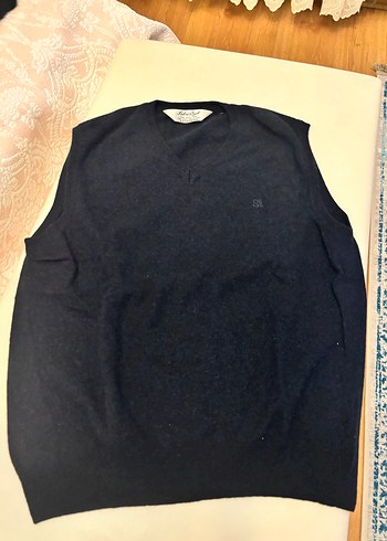 Erkek Siyah V Yaka Yün süveter #Sabri Özel - Görsel 2