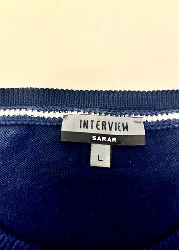 Erkek Lacivert Bisiklet Yaka Triko Kazak - Görsel 3