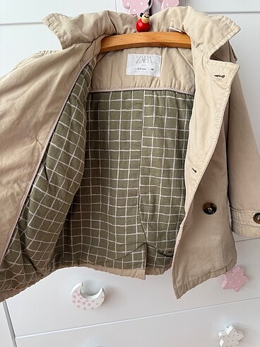 24-36 Ay Beden camel Renk Zara trençkot
