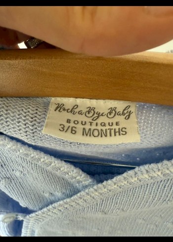 Mavi Örgü Bebek Hastane Kıyafeti - Görsel 7