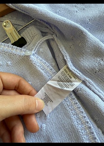 Mavi Örgü Bebek Hastane Kıyafeti - Görsel 5