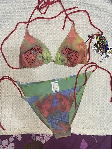 m Beden çeşitli Renk Ed hardy bikini
