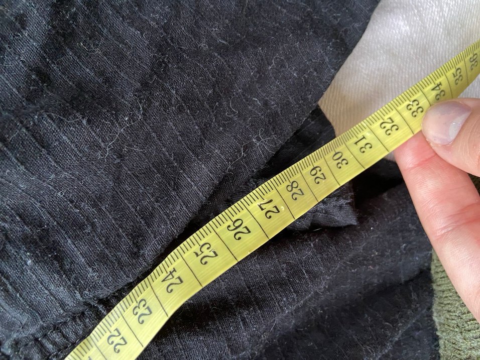 Siyah Kemerli Erkek Keten Midi Pantolon - Görsel 5