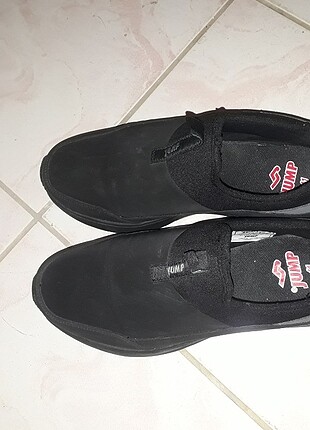 41 Beden siyah Renk Jump sneaker tarzı rahat ayakkabı.Unisex