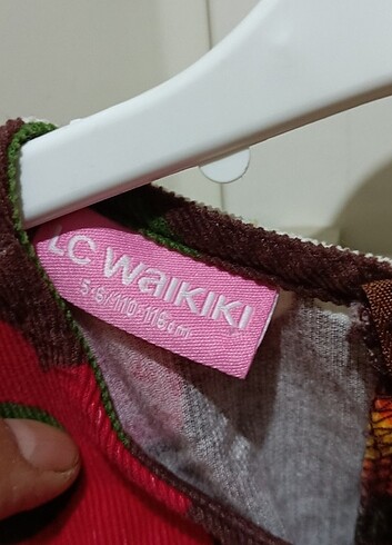 LC Waikiki Kadife elbise 