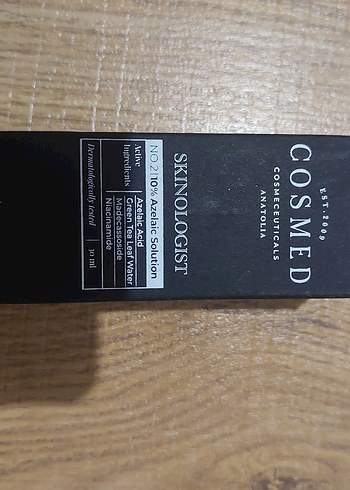 Cosmed %10 Azelaik Asit Anti-Aging Serumu