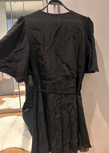 Siyah Midi Goth Kadın Elbise - Görsel 8