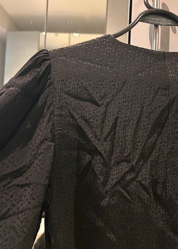 Siyah Midi Goth Kadın Elbise - Görsel 9