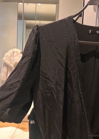 Siyah Midi Goth Kadın Elbise - Görsel 2