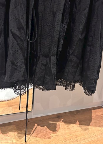 Siyah Midi Goth Kadın Elbise - Görsel 6