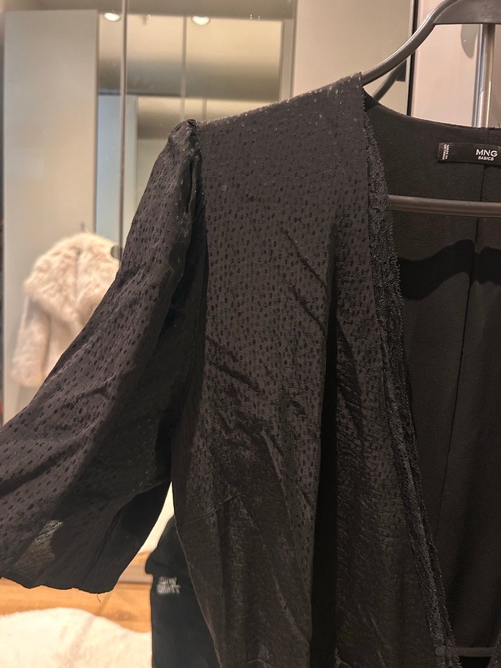 Siyah Midi Goth Kadın Elbise - Görsel 2