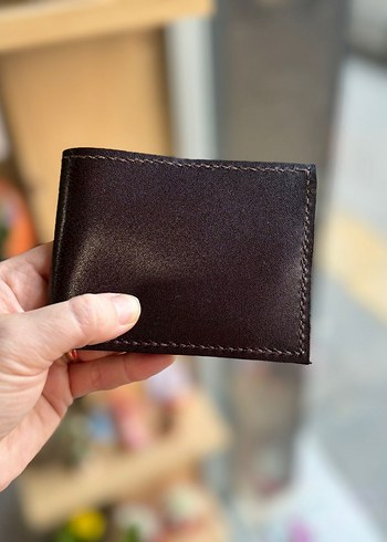 1. Sınıf Deri Kalitesi ile Kahverengi Erkek Cüzdan - Görsel 2