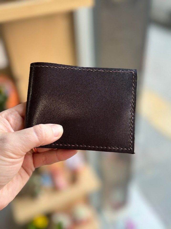 1. Sınıf Deri Kalitesi ile Kahverengi Erkek Cüzdan - Görsel 2