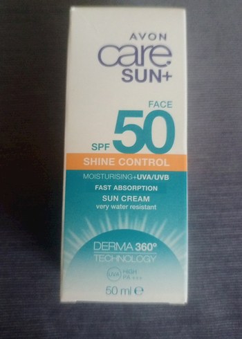 Avon Care Sun+ SPF 50 Yüz Güneş Kremi