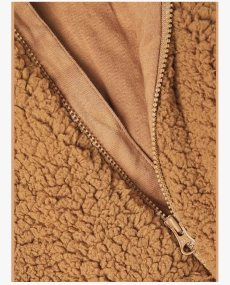 Kahverengi Kürklü Bebek Tulumu - Görsel 3