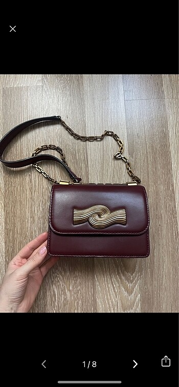 Zara toka detaylı çanta