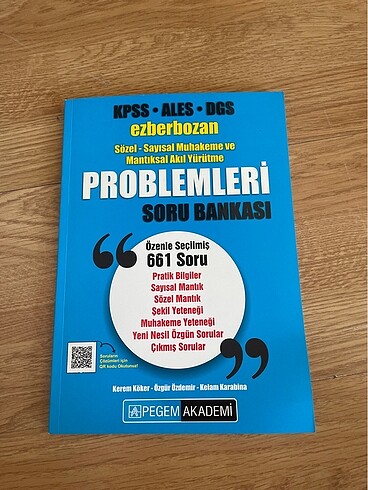 KPSS problemler soru bankası