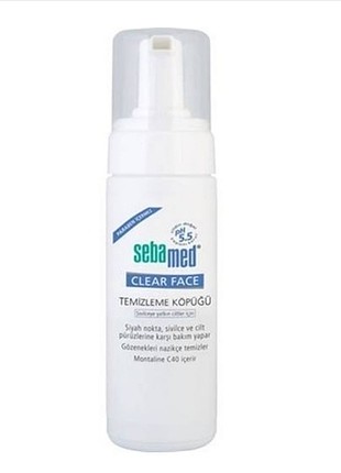 Sebamed yüz temizleme köpüğü 