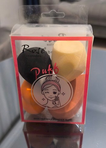 Bej Pastel Makyaj Süngeri Seti - Görsel 2