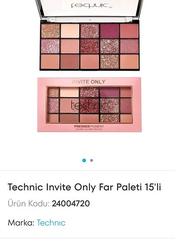 Invite Only Bej ve Koyu Ton Far Paleti - Görsel 4