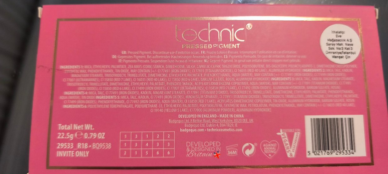 Invite Only Bej ve Koyu Ton Far Paleti - Görsel 3