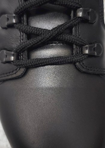 Bot Siyah Bağcıklı Erkek gerçek deri - Görsel 3