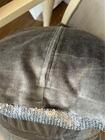 Payetli kırlent - Görsel 6