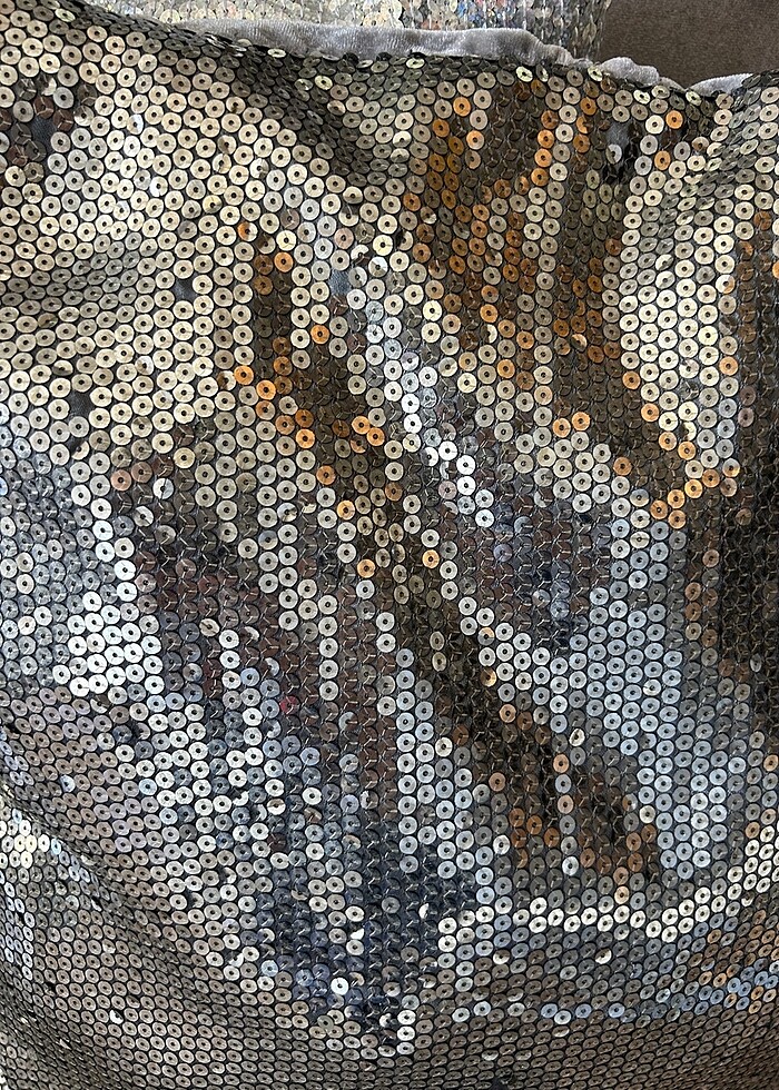 Payetli kırlent - Görsel 2