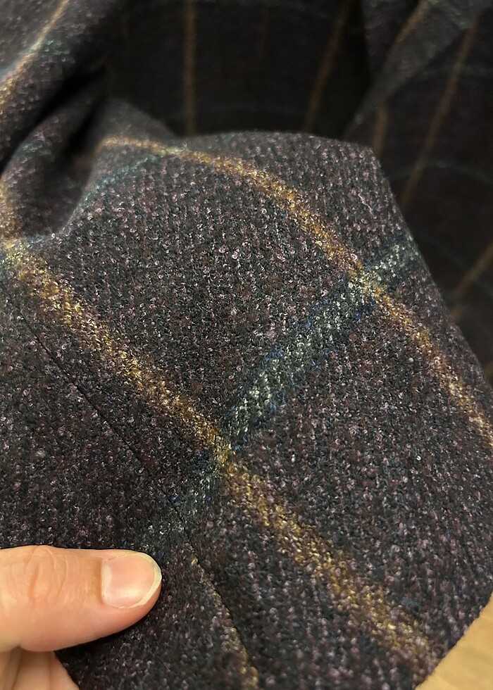 Etiketi üstünde kaşe blaZer ceket - Görsel 2