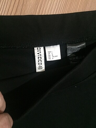 xl Beden siyah Renk 42 beden H&M mini etek