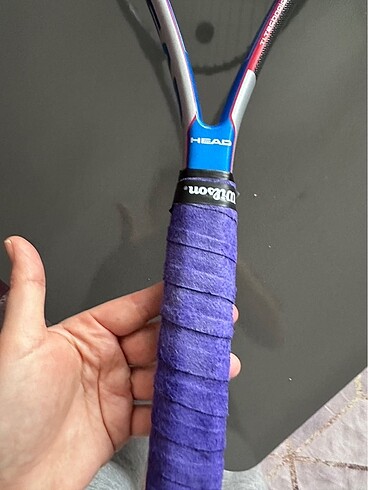 Beden lacivert Renk Wilson HEAD TITANIUM 3000 raket