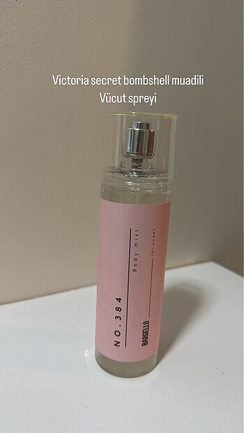 Victoria secret muadil vücut spreyi