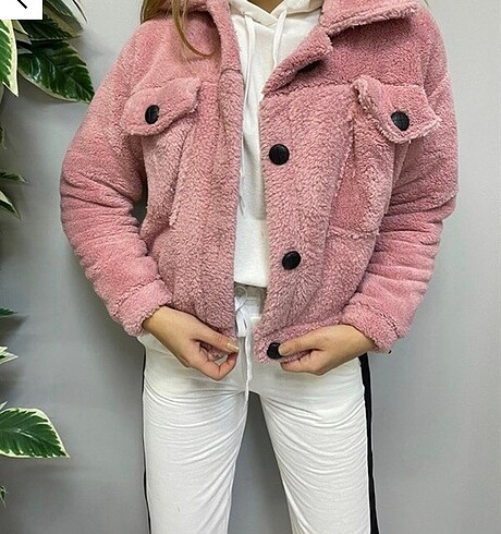 Peluş mont