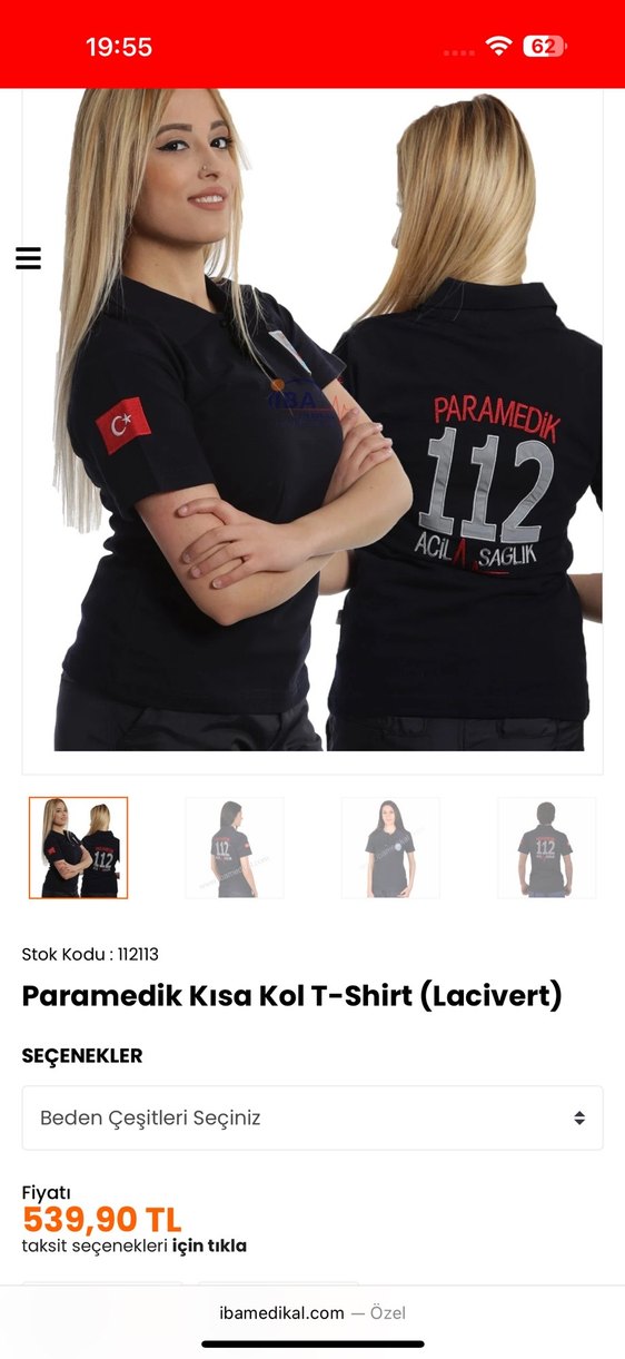 112 tişörtü - Görsel 4