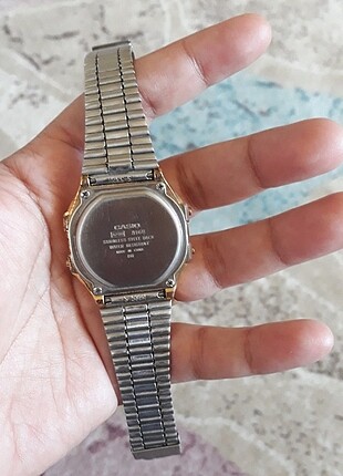  Beden altın Renk Casio digital bayan saati 