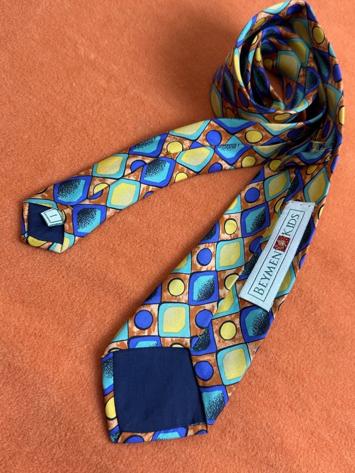 Beymen Kids vintage ipek kravat - Görsel 3