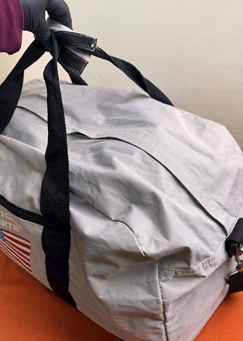 Beden gri Renk American Sports spor çantası