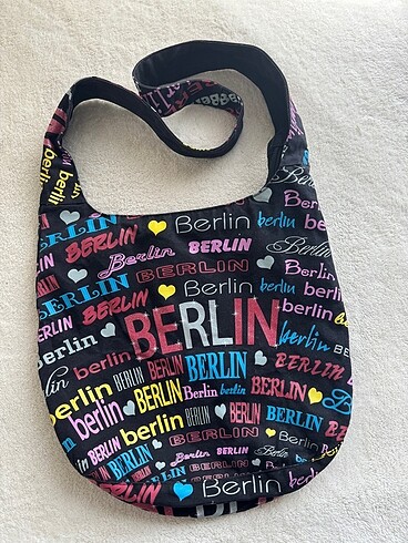 Berlin tote bag heybe çanta