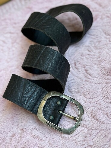 Tom Tailor vintage deri bayan kemer