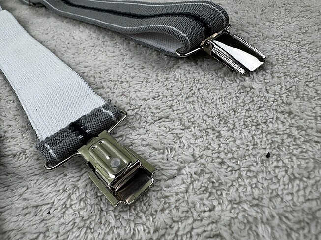 Ayarlanabilir lastikli pantolon askısı - Görsel 2