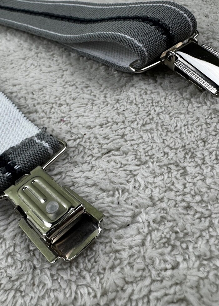 Ayarlanabilir lastikli pantolon askısı - Görsel 2