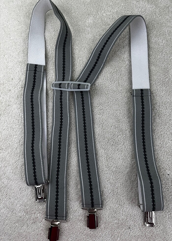 Ayarlanabilir lastikli pantolon askısı - Görsel 5