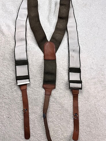 Extra Stark deri detaylı pantolon askısı - Görsel 6